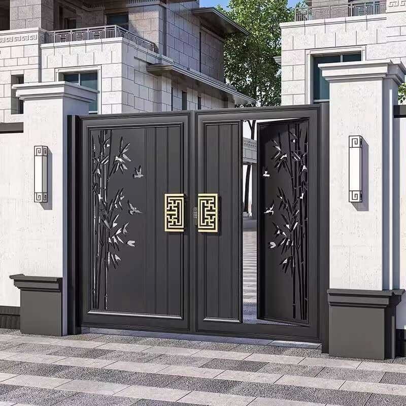 أبواب حديد بزخارف