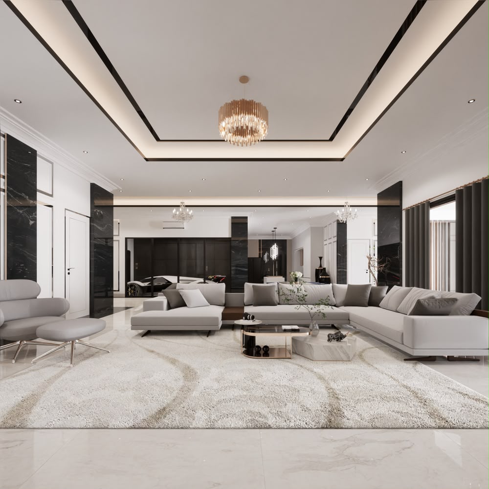 ديكورات داخلية للصالات - تنفيذ ديكورات صالات ومجالس بتصاميم عصرية في الرياض