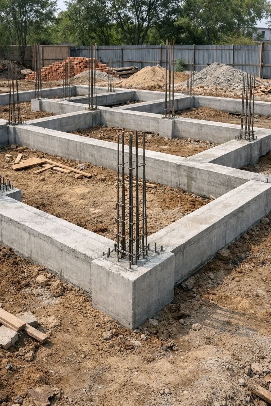 أخطاء الأساسات والهيكل الإنشائي