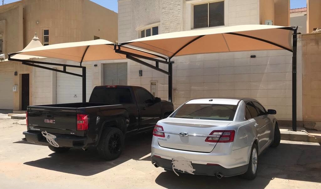 شركة تركيب مظلات خارجية بأسعار مناسبة في الرياض مع ضمان 10 سنوات