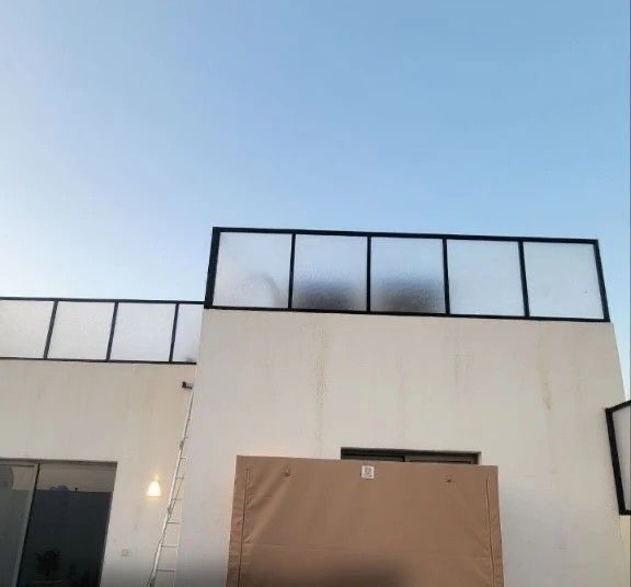 سواتر بولي كربونات شفاف
